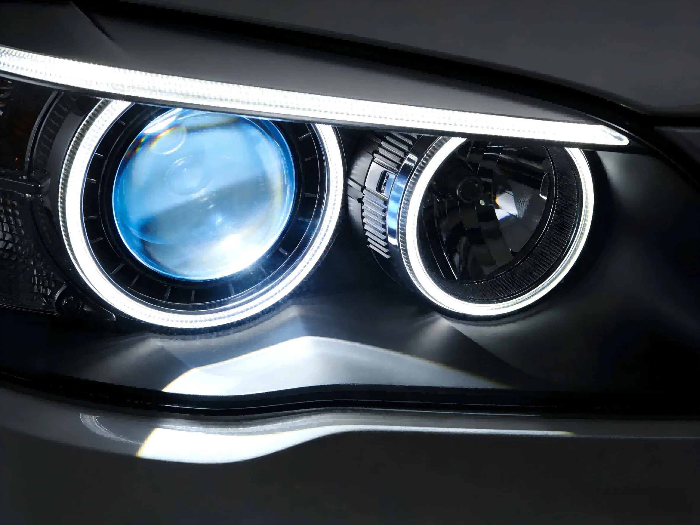 Factory Direct Sales Car WS17 Universal 3inch Fog Lights Projector Lens 3 Colors Fog Lamp Projector view 5