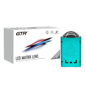 IATF-16949 1.8” Squred Type 55W Matrix Bi LED Projector Lens Light Single Reflector Lens Auto Matrix LED Matrix Modules