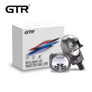2026 New Arrival 2.5 Inch 55w Bi Led Headlight Laser LED Projector Lens Engrave LOGO Led Headlight H4 H7 Lamp for Universal Car