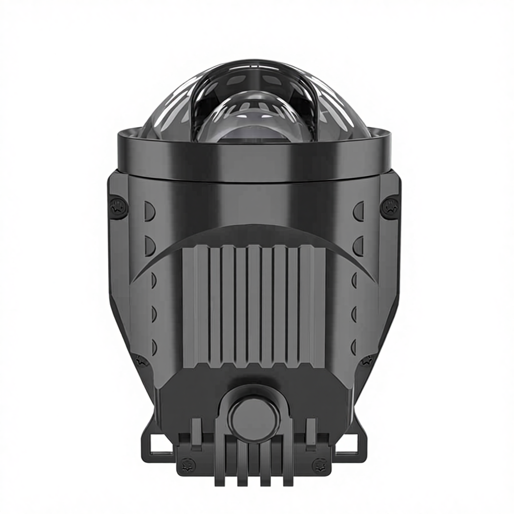 Customized 50W 12V 6+1 Chips Single Color 5800K Bi LED Lens Projector Fog Lamp With Single Direct Laser for Vehicles
